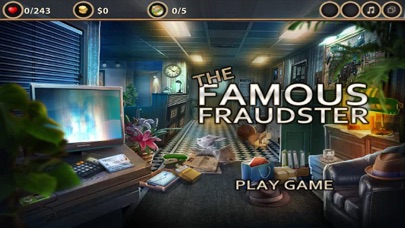 The Famous Fraudster- Hidden Objects Game screenshot 2