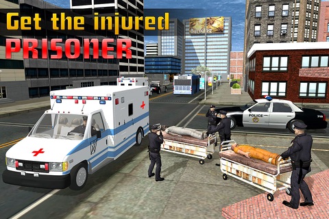 Police Prisoner Ambulance Van – Criminal Transport Simulator Game screenshot 2