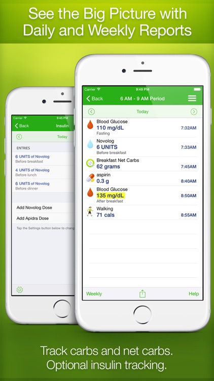 Diabetes and Blood Glucose Tracker by MyNetDiary