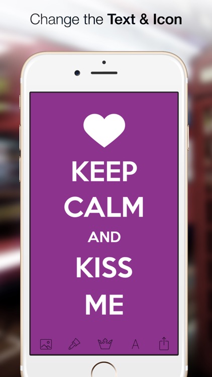 Keep Calm! Funny posters Creator Free