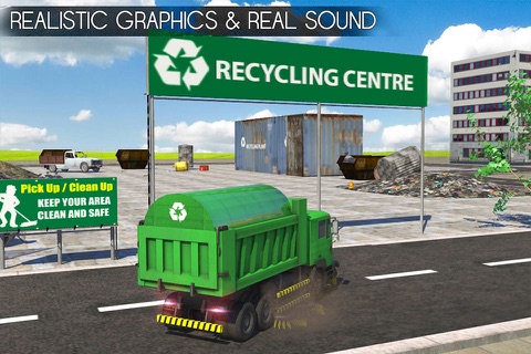 Sweeper Truck: City Roads screenshot 3