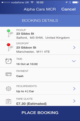 Alpha Cars Manchester screenshot 4