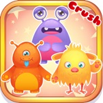 Cute Monster crush  - A high fun matching game of pretty monsters for free
