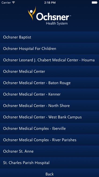 Ochsner ER Wait Times