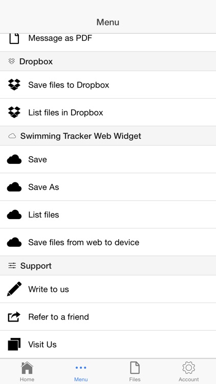 Swimming Tracker screenshot-3