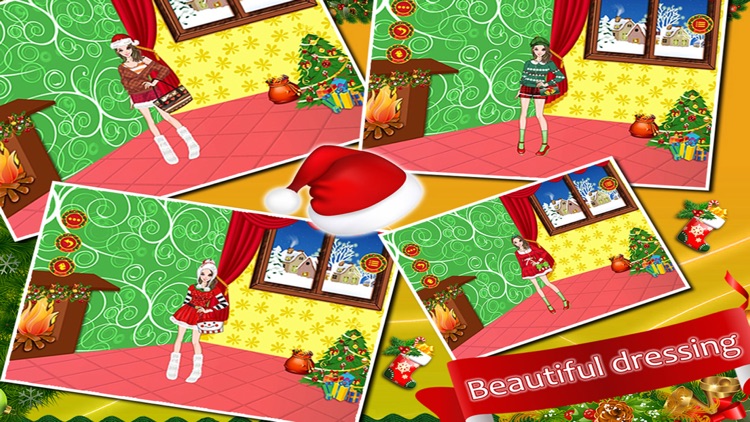 Christmas Fashion Makeover - game for girls screenshot-3