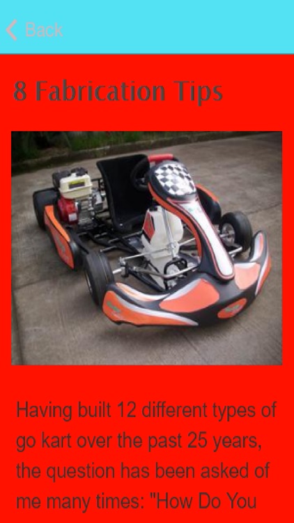 How To Build A Go Kart.