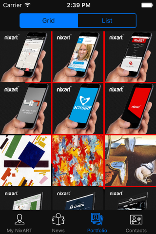 NixART Web-Studio screenshot 2