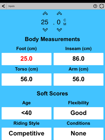 Скриншот из Fit Calculator