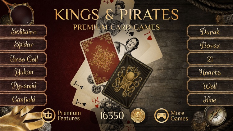 Kings& Pirates - solitaires and card games