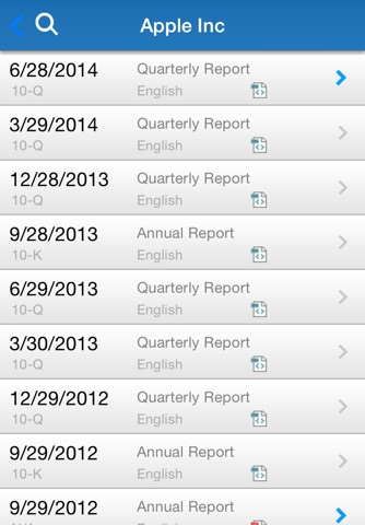 Finance Reports screenshot 2