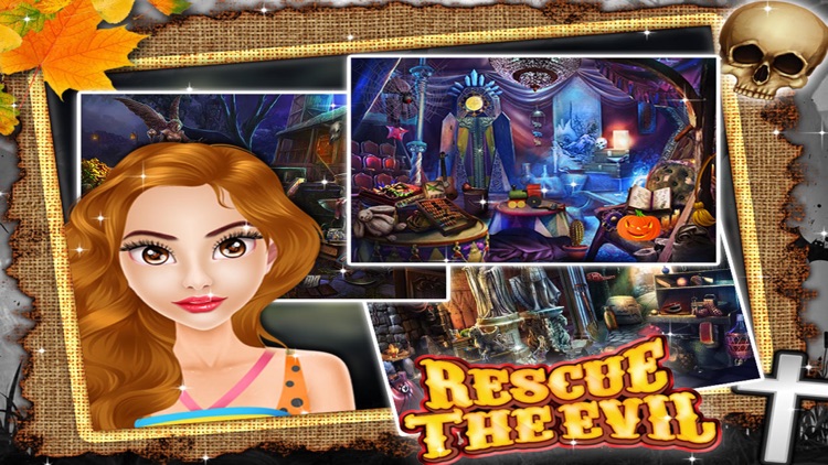 Rescue The Evil - Free Halloween Hidden Objects screenshot-3