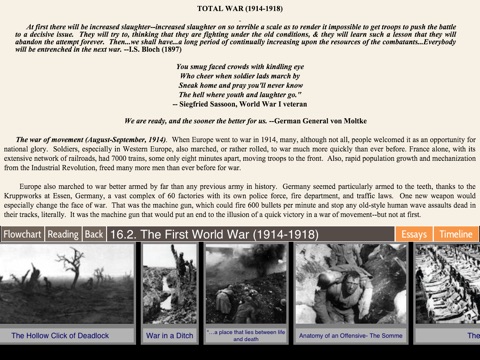 Flow of History — World War I screenshot 2