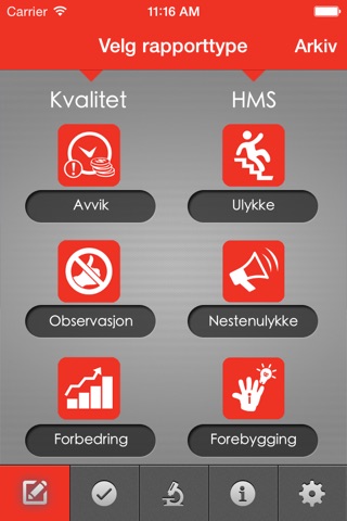 Midbøe HSEQ screenshot 2