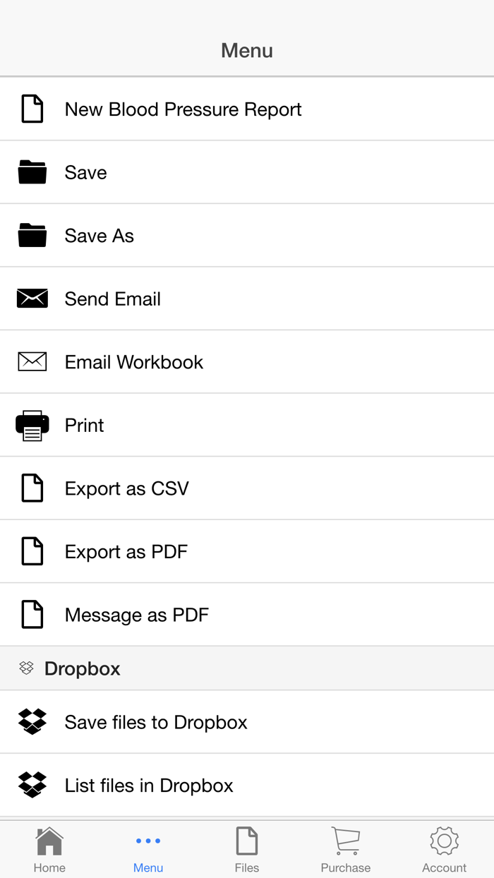 Blood Pressure Register