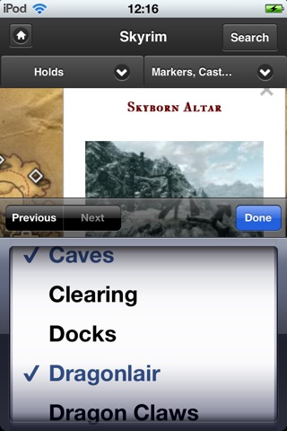 Dragon Maps for Elder Scrolls screenshot 3