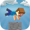 Flappy Block Man Flyer - World Adventure Pocket Minigame