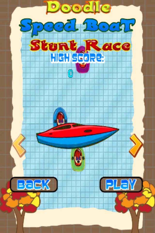 Doodle Speed Boat Stunt Race - Free Jet Ski Racing Game screenshot 2