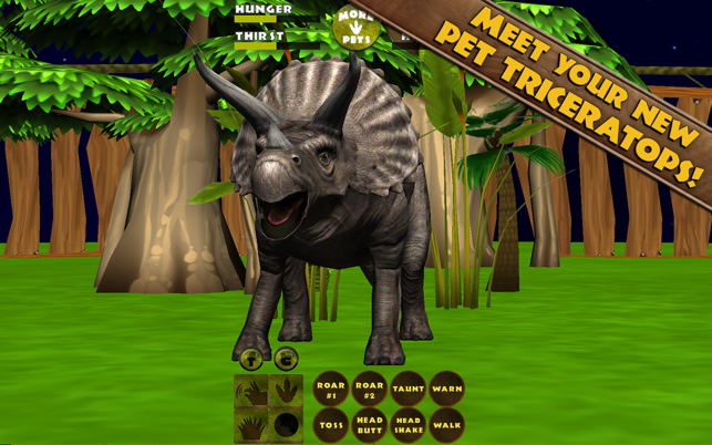 Virtual Pet Dinosaur: Triceratops(圖1)-速報App