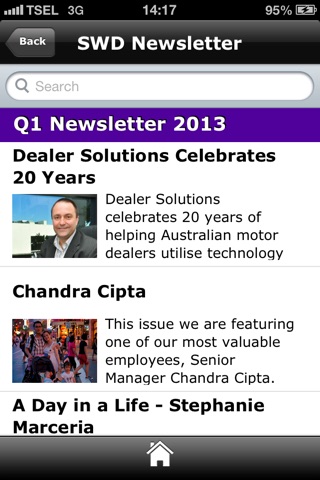 Mitrais SWD Newsletter for iPhone screenshot 2