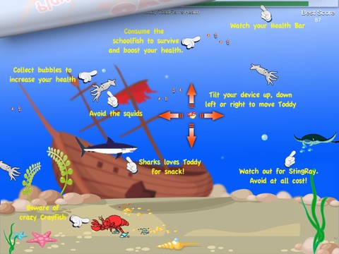 Toddy Toadfish Free screenshot 2