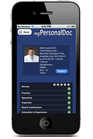 myPersonalDoc screenshot 4