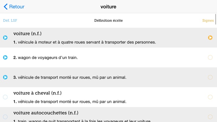 Elix - Dictionnaire vivant en langue des signes