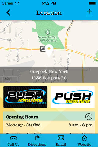 PUSH Fitness Fairport screenshot 2