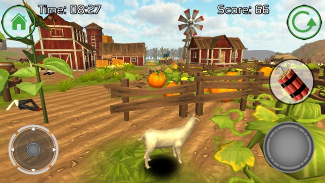 Goat Gone Wild Simulator 2 Pro(圖4)-速報App