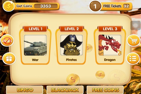Classic War Dragons Slots Triple Simulation Casino Games screenshot 3