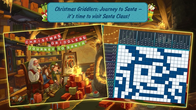 Christmas Griddlers: Journey to Santa Free(圖1)-速報App