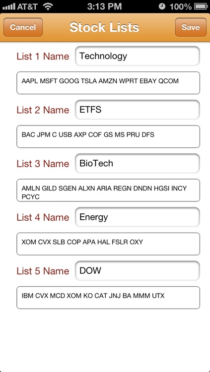 My Stock Charts