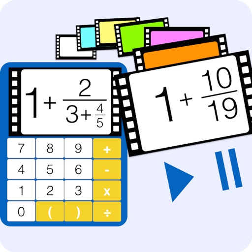 Fractions Learning Calculator iOS App