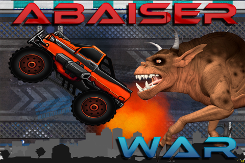 Abaiser Monster Trucks Vs Zombies: Words War Racing Game screenshot 2