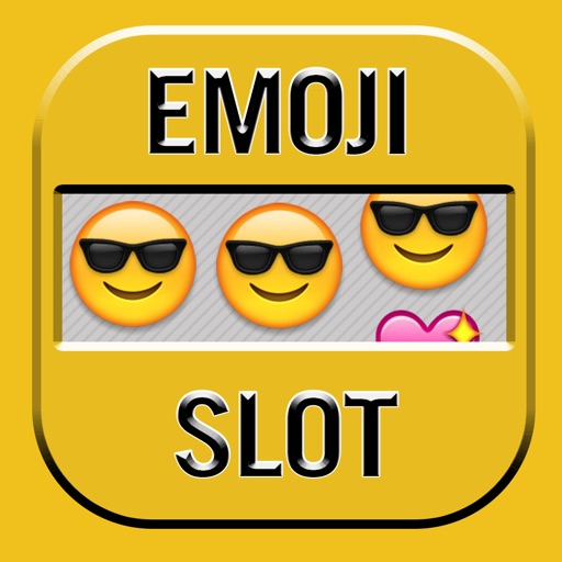 A funny Emoji Slot Machine Casino Game - Free icon