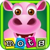 First French words with phonics: educational game for children