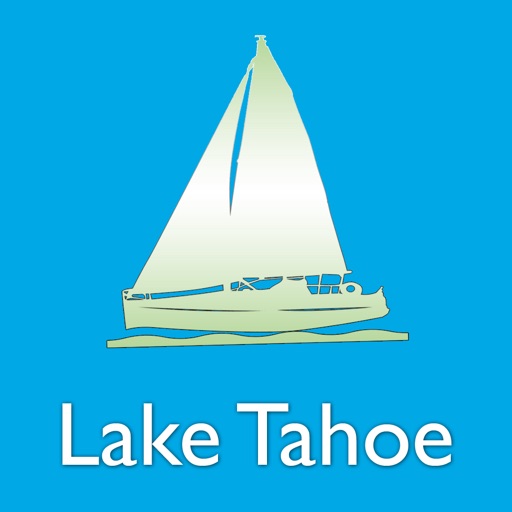 Lake Tahoe Bathymetry Map