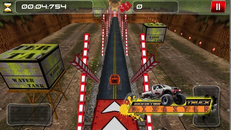 Monster Truck Disaster ( 3D Car Racing Games ) screenshot-3