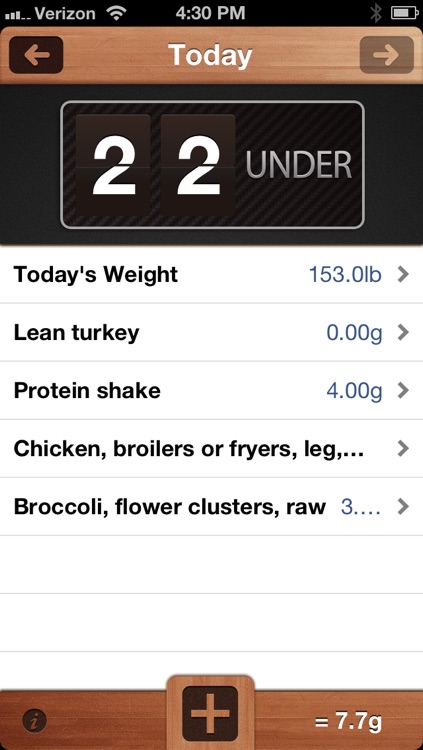 Carb Counter - Track your Carbs in Style
