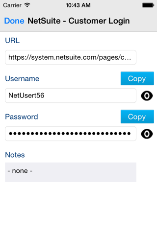 my1login Password Manager screenshot 3