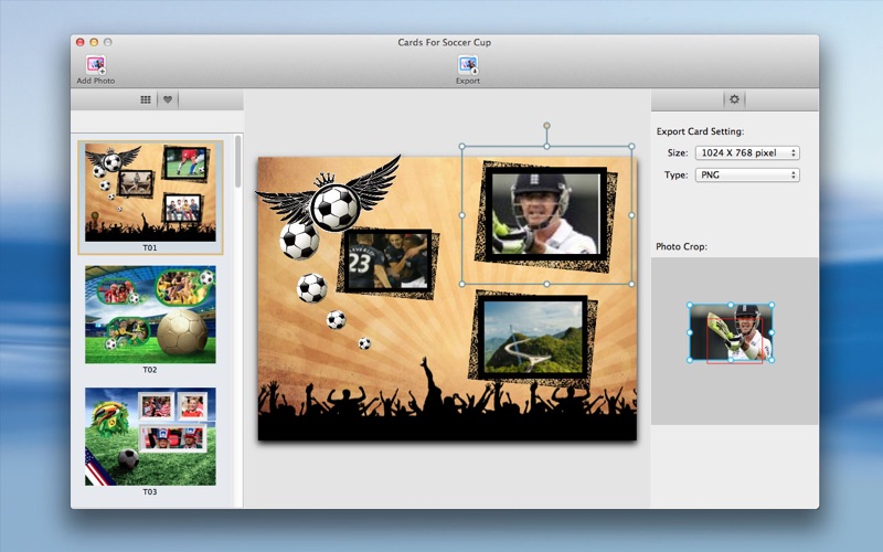 Cards For Soccer Cup thumbnail 1