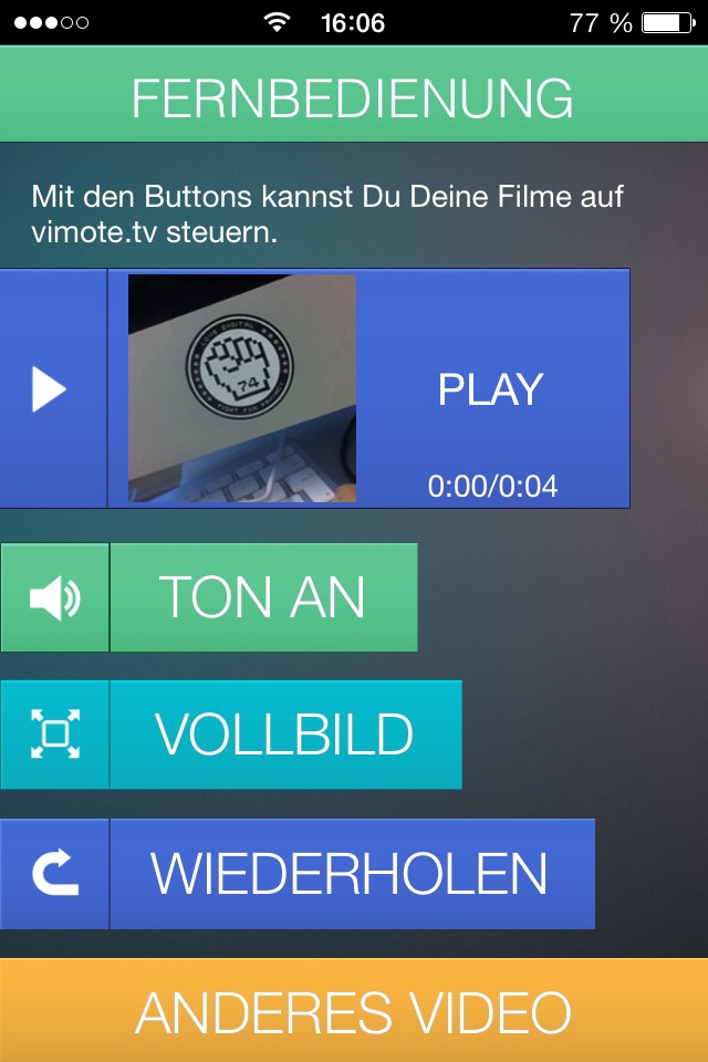 vimote FREE - your remote video screenshot 4
