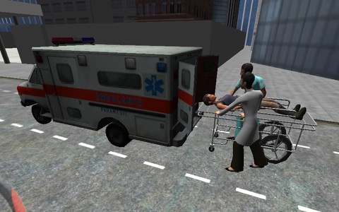 Ambulance Parking 3D Extendedのおすすめ画像1