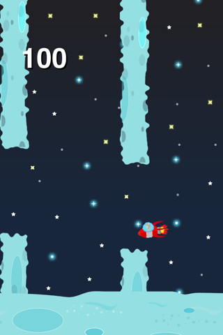 Space Flappy - Reverse Flappy Game screenshot 2