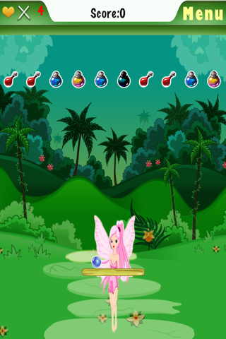 Little Fairy Juggling - Crazy Pixie Ball Catching Game for Kids screenshot 2
