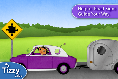 Tizzy Driving Adventure Lite screenshot 4