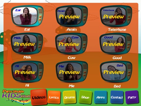 Patty Shukla Kids Music HD ASL screenshot 2