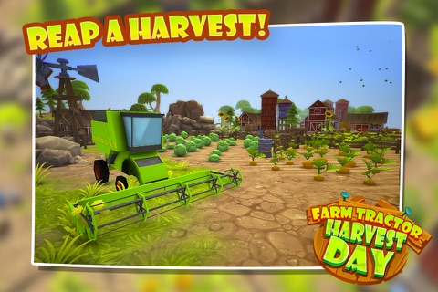 Farm Tractor - Harvest Day 3D screenshot 3