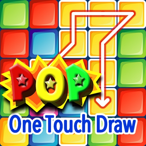Pop One Touch--Free Addictive One touch Drawing  Puzzle Game Icon