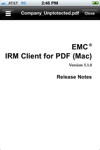 EMC Documentum IRM screenshot 3